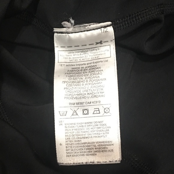 Adidas iconic 3-STRIPES 7/8 Climalite Tights Size L - Picture 9 of 11